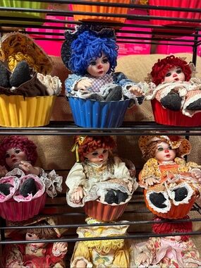 Marie Osmond Vintage Rag-A-Muffin Porcelain Dolls - Whole set